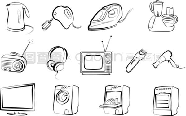 一套与家庭有关的电器产品--第1部分